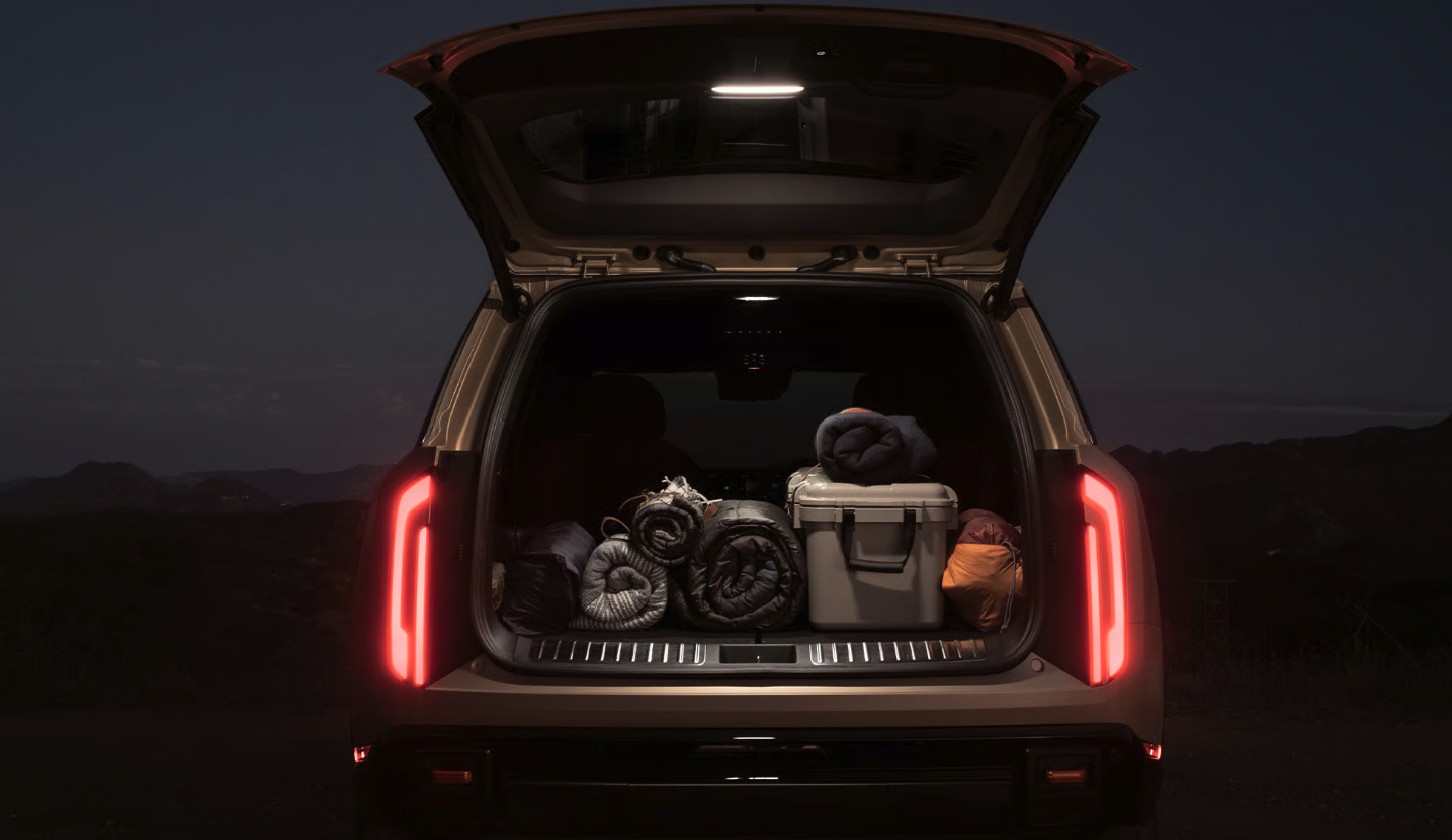 2027 kia telluride cargo space