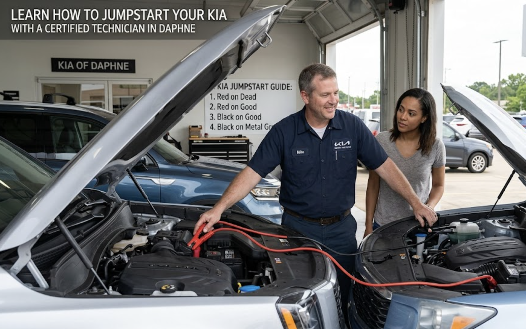 how to jumpstart a kia