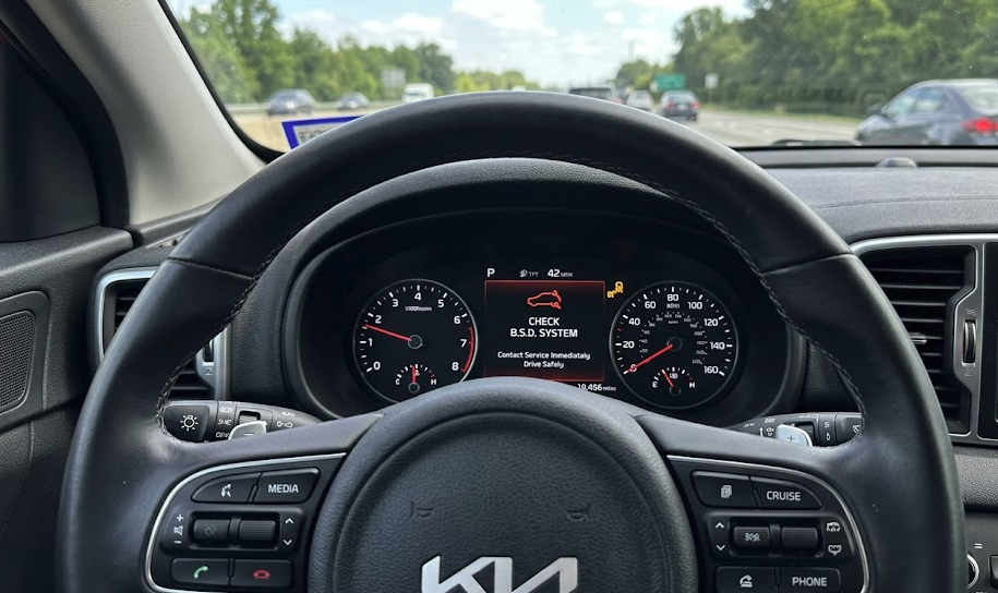 kia check bsd system error