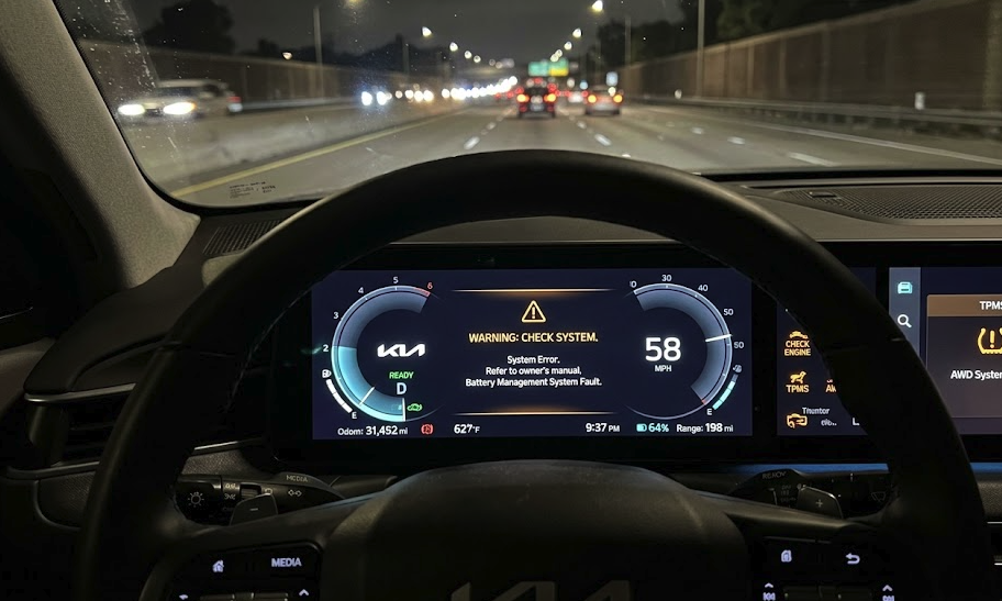 kia check system error
