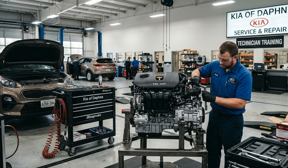 kia service engine maintenance