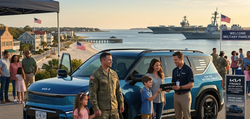 kia military lease finance