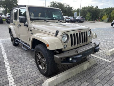 2016 Jeep Wrangler Unlimited Sahara 75th Anniversary Edition
