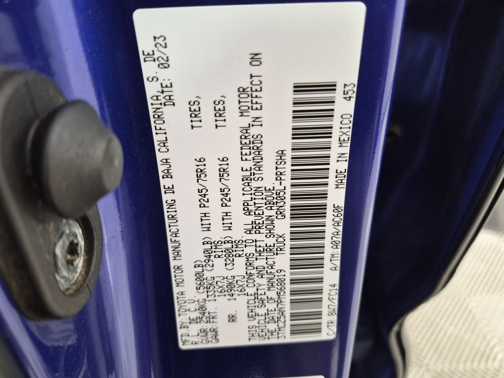 2023 Toyota Tacoma SR5 V6