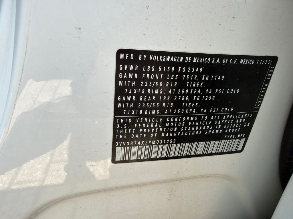2023 Volkswagen Tiguan 2.0T SE