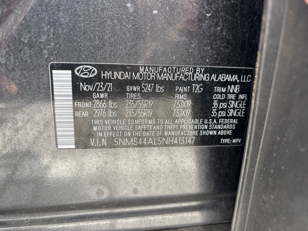 2022 Hyundai Santa Fe Limited