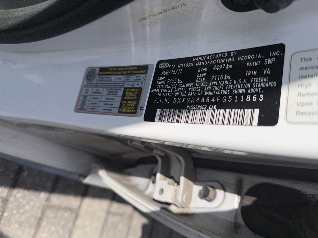 2015 Kia Optima SXL Turbo