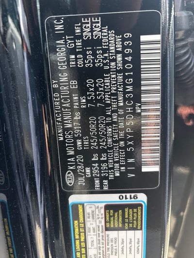 2021 Kia Telluride SX