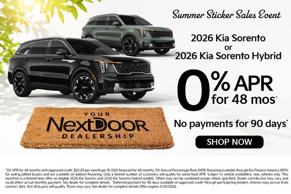 2026 Kia Sorento or Kia Sorento Hybrid