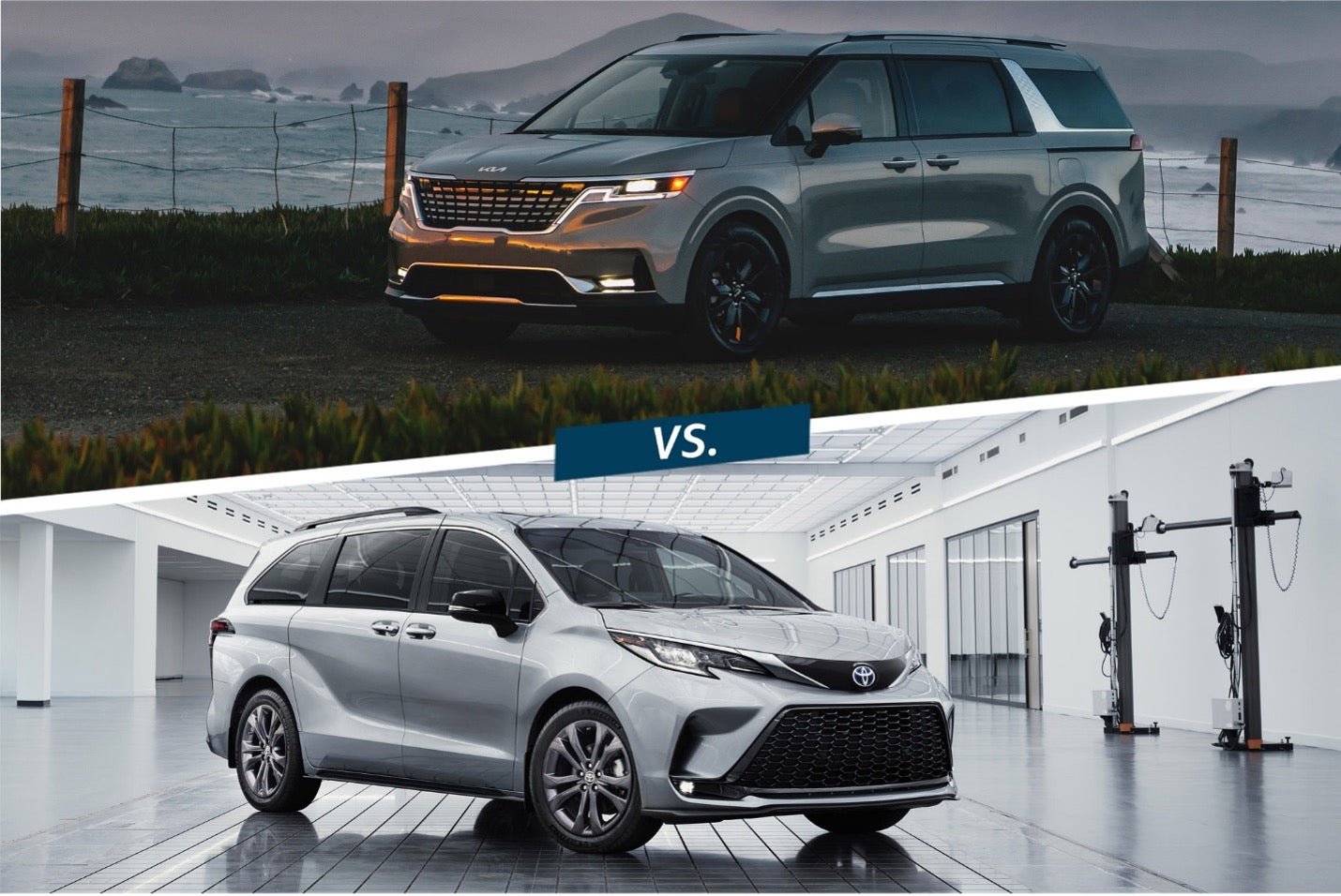 2025 Kia Carnival vs. Toyota Sienna