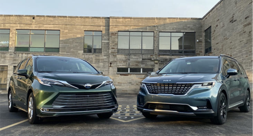 2025 Kia Carnival vs. Toyota Sienna